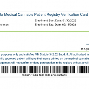Norm Bachman III - Minnesota Verification Card